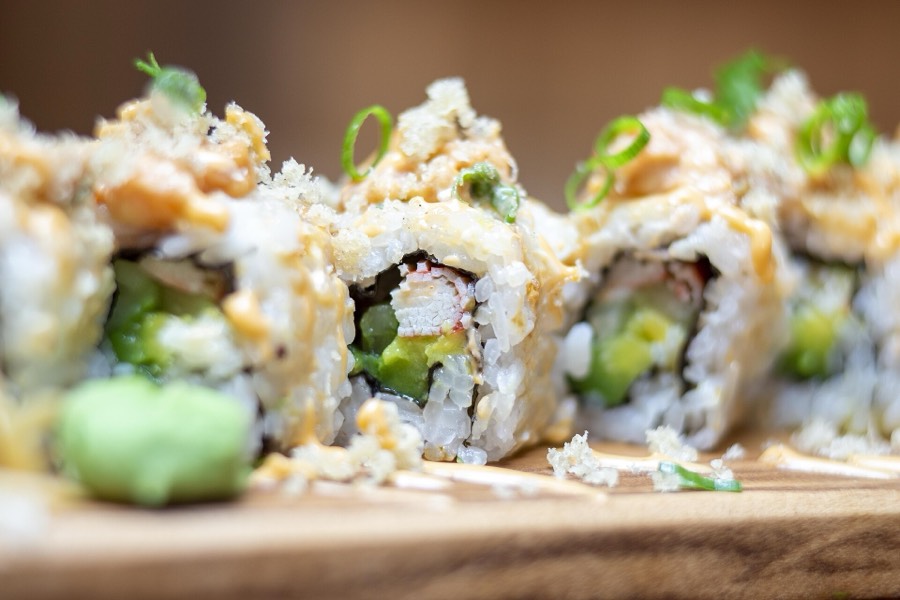 Volcano roll